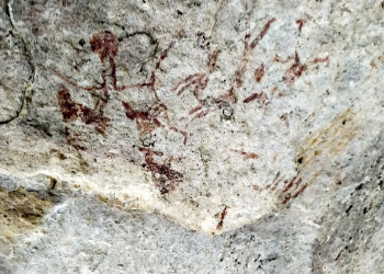 Pinturas rupestres são descobertas no município de Alagoinha no Piauí; veja fotos